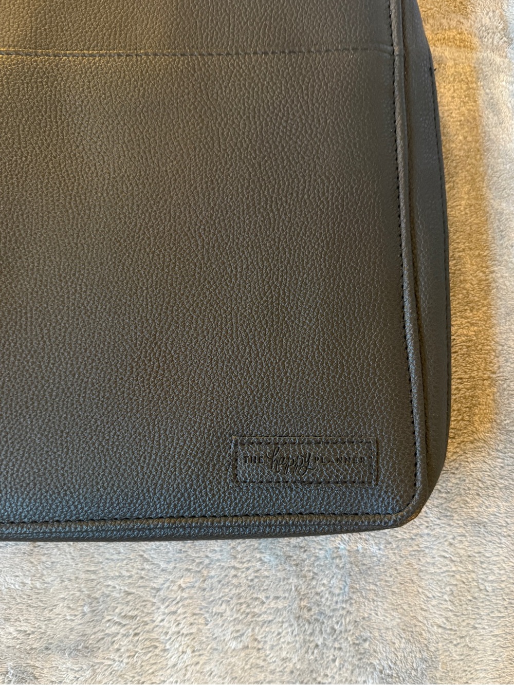 NWOT THE HAPPY PLANNER BLACK AND BLUSH CLASSIC PLANNER ZIP FOLIO - Picture 5 of 11